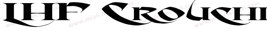 LHF Crouching Tiger CONVEX字体转换